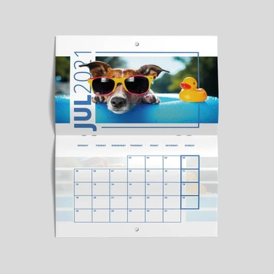 Drilled Hole Calendar