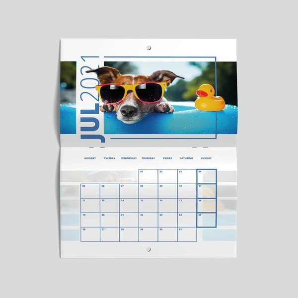 Drilled Hole Calendar